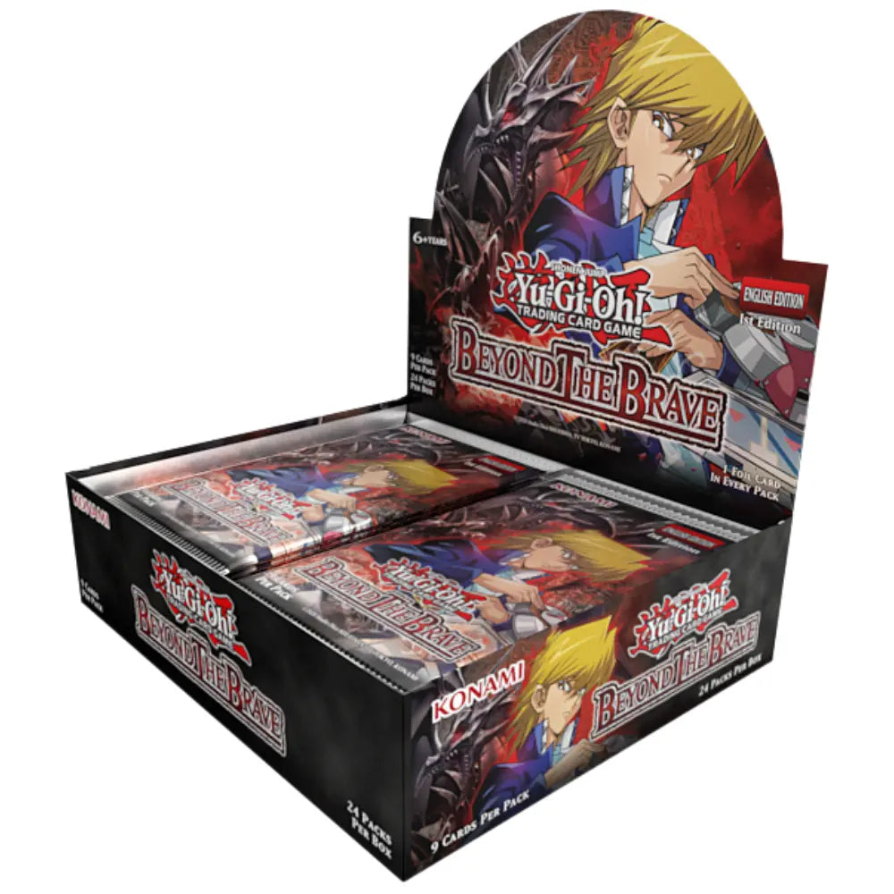Yu-Gi-Oh! Beyond the Brave Booster Display 1st Edition EN – Joey Wheeler Cover – bei CardsRfun