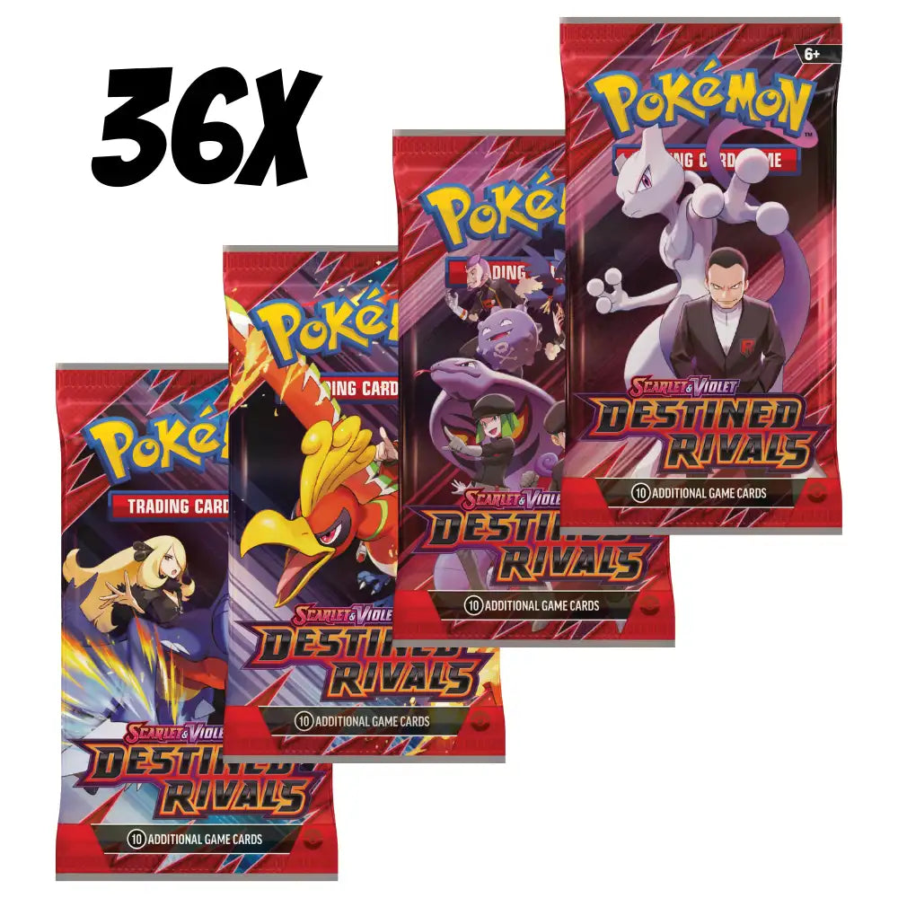 Pokemon Destined Rivals - Booster Display CardsRfun