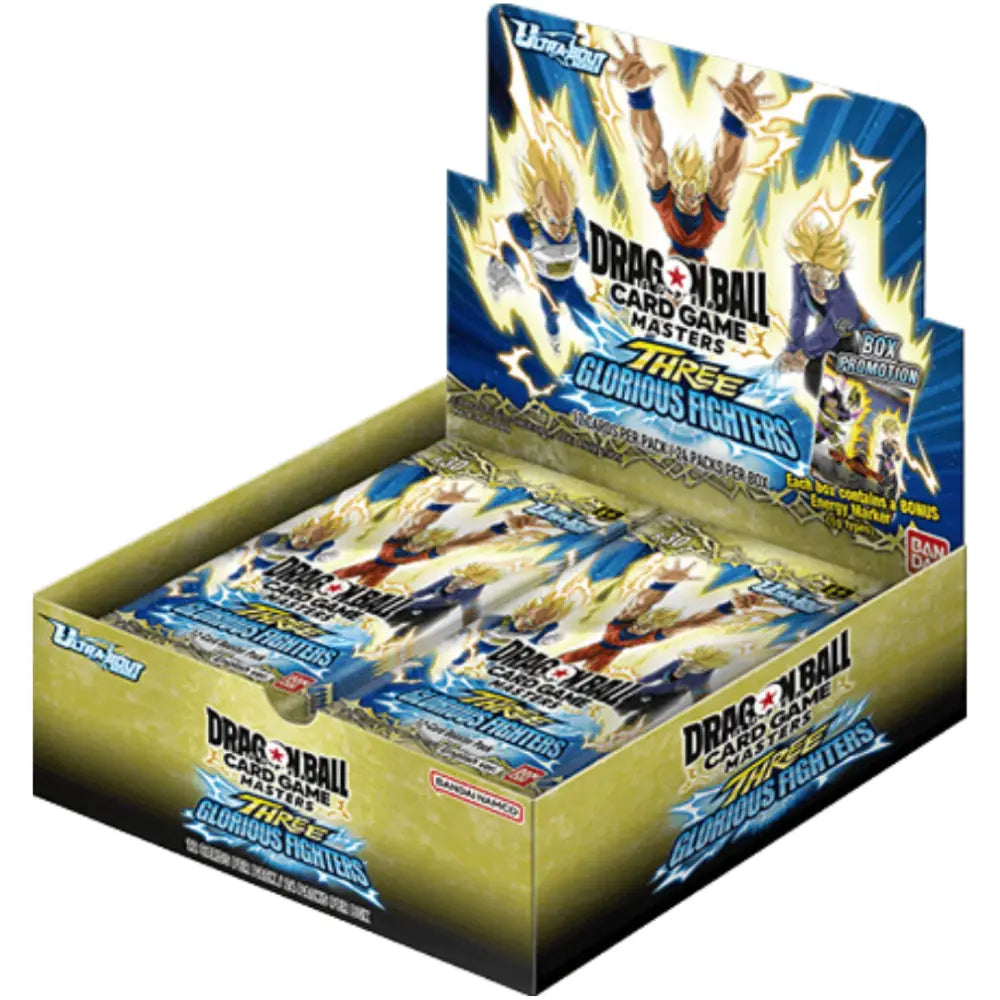 Dragon Ball Super Card Game - Masters- Three Glorious Fighters Booster Display (B30) CardsRfun