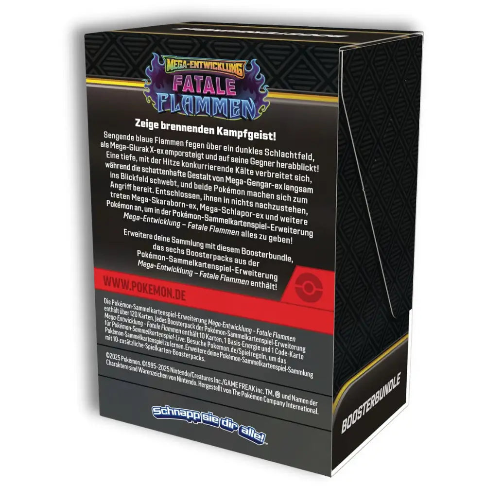 Pokemon Fatale Flammen - Booster Bundle (DE) CardsRfun