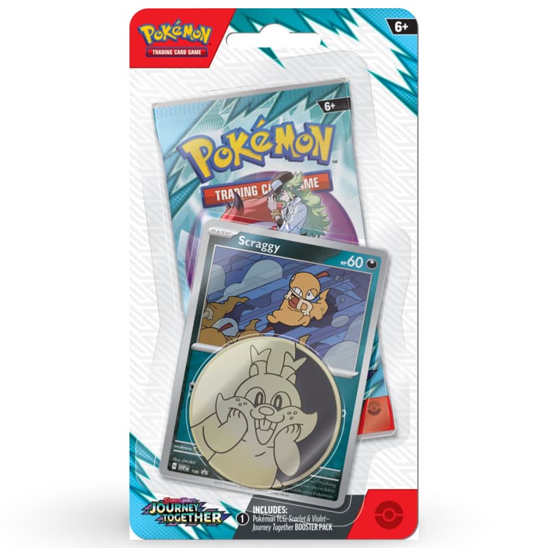 Journey Together: 1-Pack Blister Yanma Scraggy CardsRfun