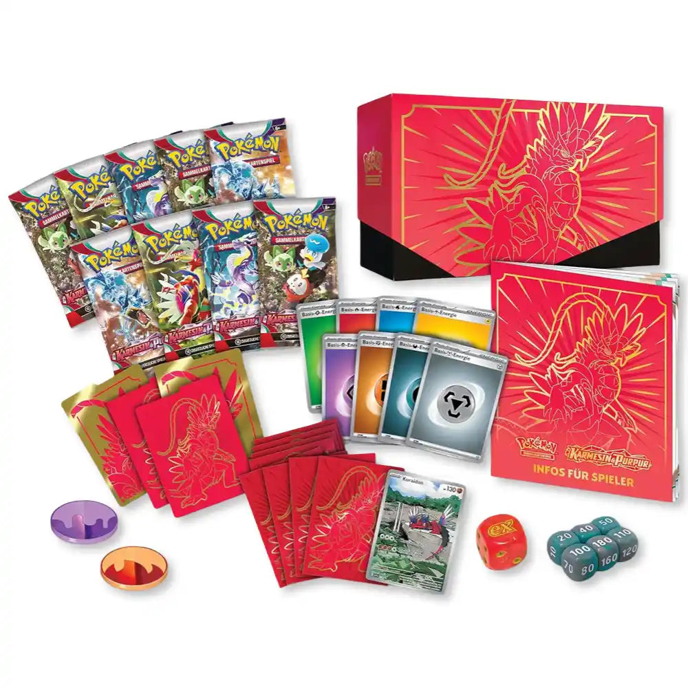 Pokemon Karmesin & Purpur - Top Trainer Box (DE) CardsRfun