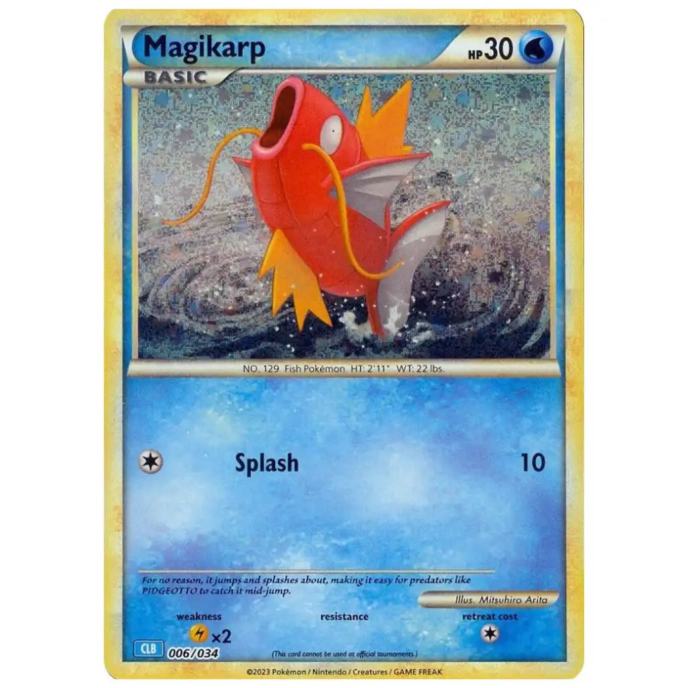 Magikarp - 006/034 - Trading Card Game Classic (CL) CardsRfun