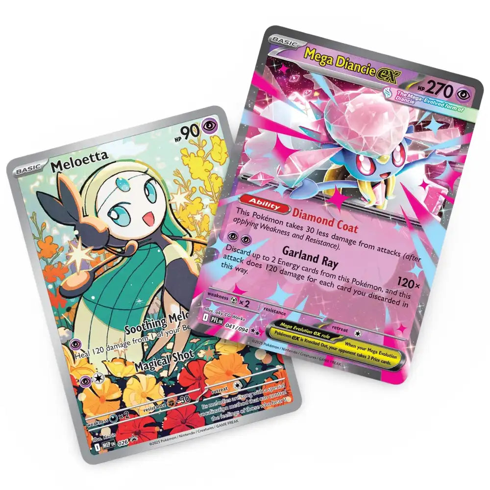 Pokemon Mega Battle Deck -Mega Gengar/ Mega Diancie CardsRfun