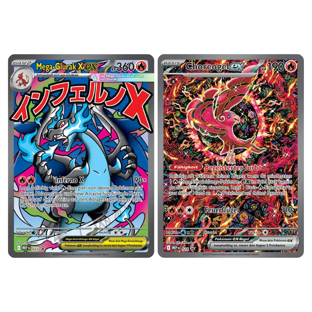 Pokemon Mega Glurak X ex Ultra Premium Kollektion (DE) CardsRfun