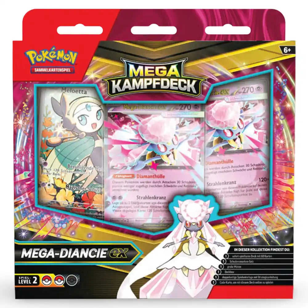 Pokemon Mega Kampfdeck - Mega Gengar/ Mega Diancie (DE) CardsRfun