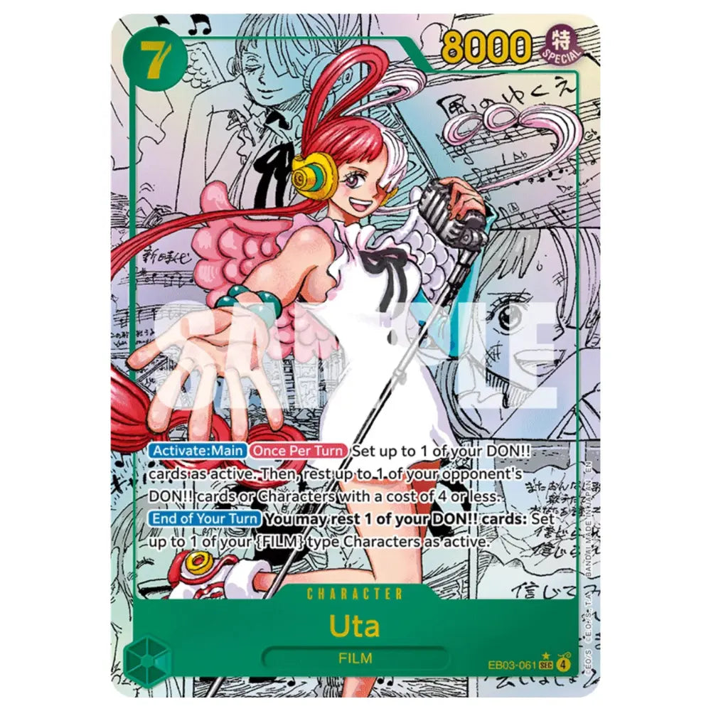 One Piece Heroines Edition Uta Special Rarity Karte EB03 – bei CardsRfun