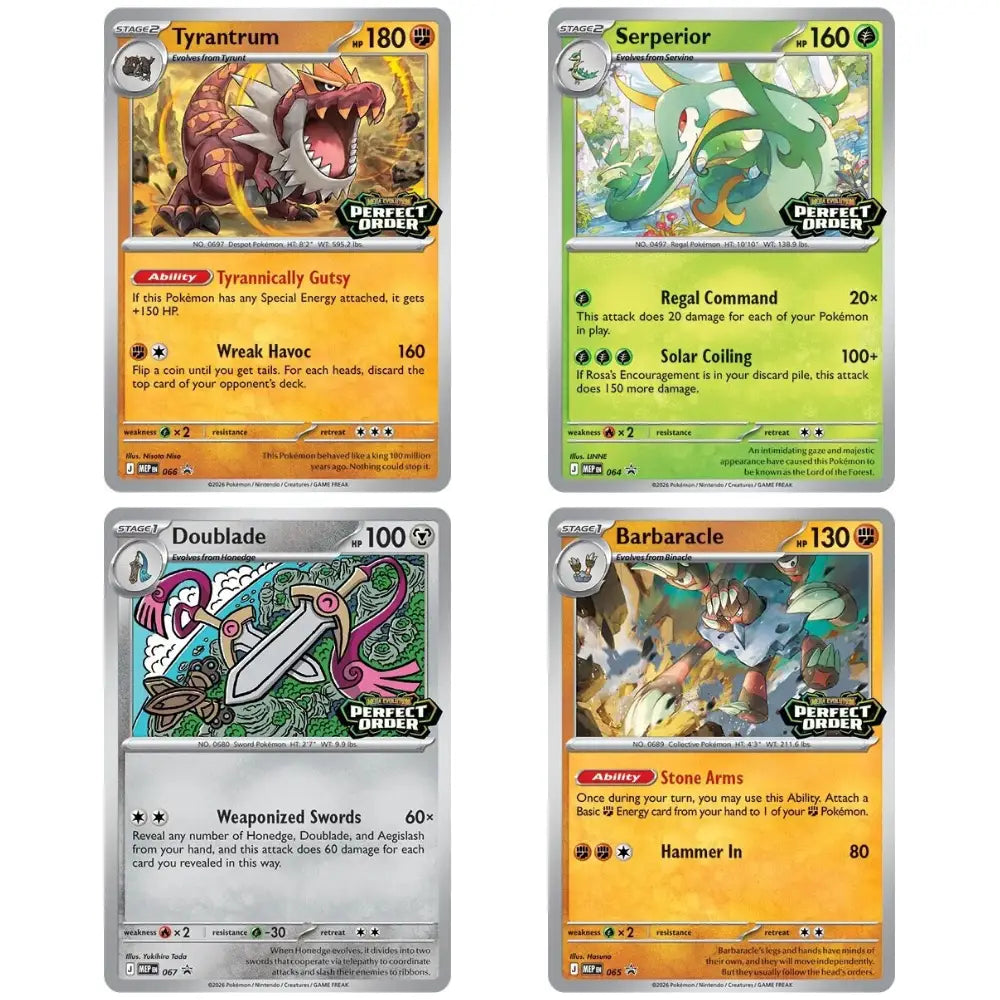 Pokemon Perfect Order - Build & Battle Kit Bundle CardsRfun