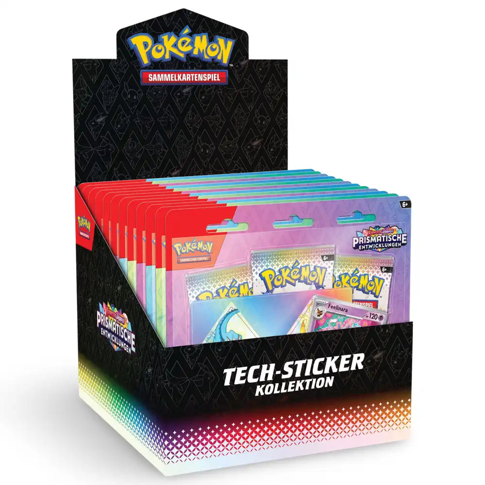 Pokemon Prismatische Entwicklungen Tech Sticker Kollektion CardsRfun