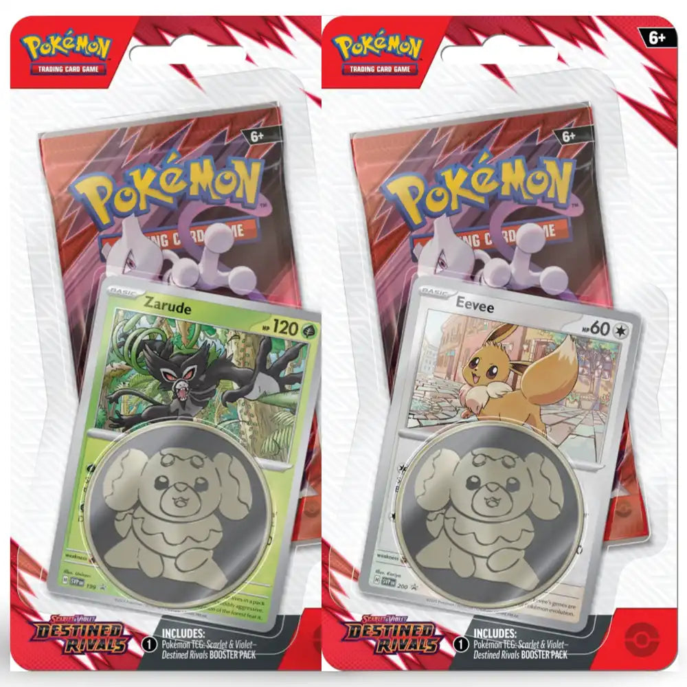 Pokemon Destined Rivals: 1-Pack Blister CardsRfun