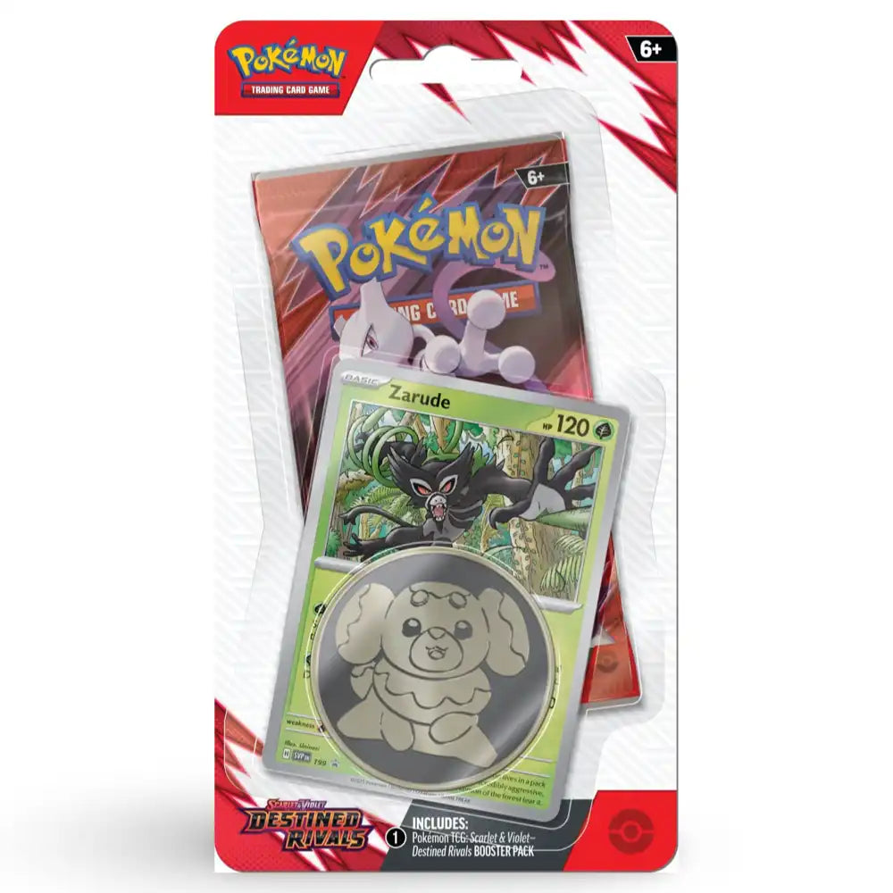 Pokemon Destined Rivals: 1-Pack Blister CardsRfun
