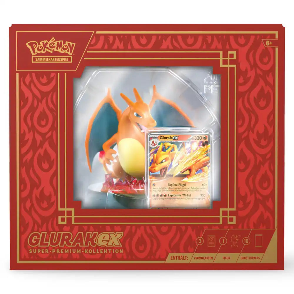 Pokemon Glurak ex Super Premium Kollektion