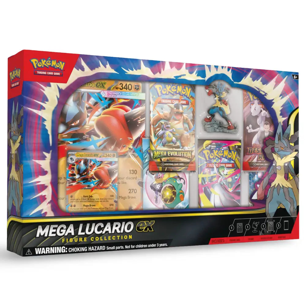Pokemon Mega Lucario ex Figure Collection CardsRfun