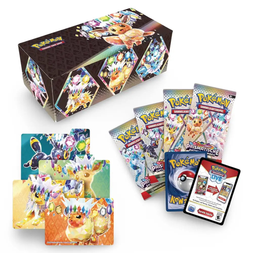Pokemon Prismatische Entwicklungen Überraschungsbox CardsRfun