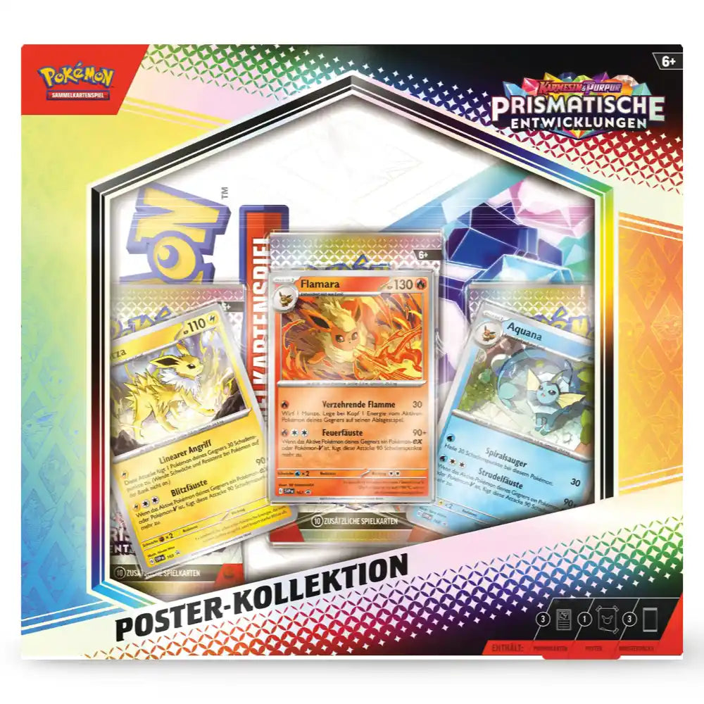 Pokemon Prismatische Entwicklungen Poster Kollektion CardsRfun