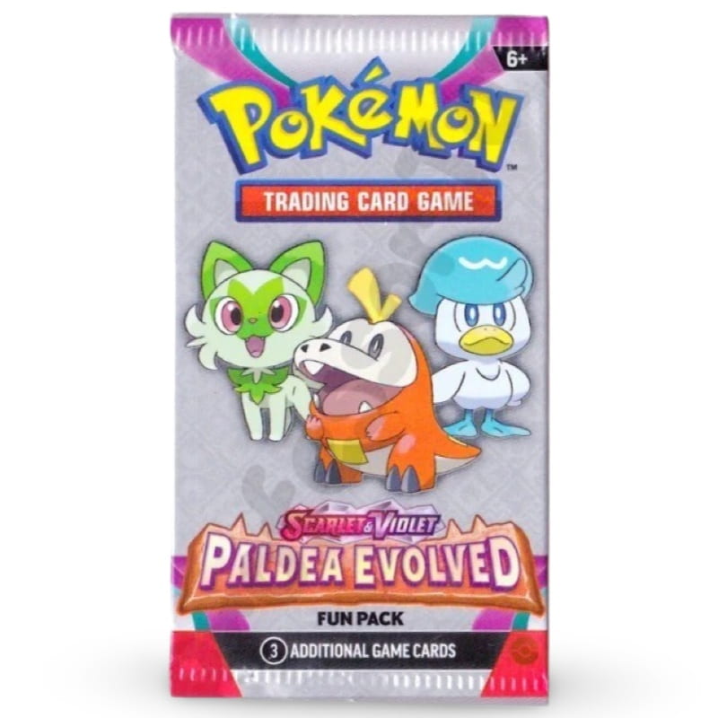 Pokemon Paldea Evolved - Fun Pack Booster