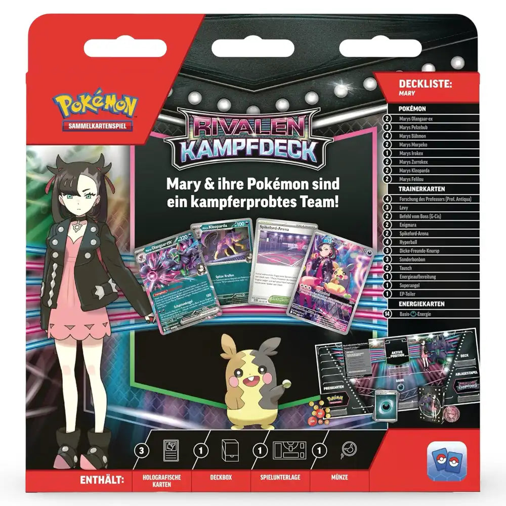 Pokemon Rivalen Kampfdeck - Mary/ Troy (DE) CardsRfun
