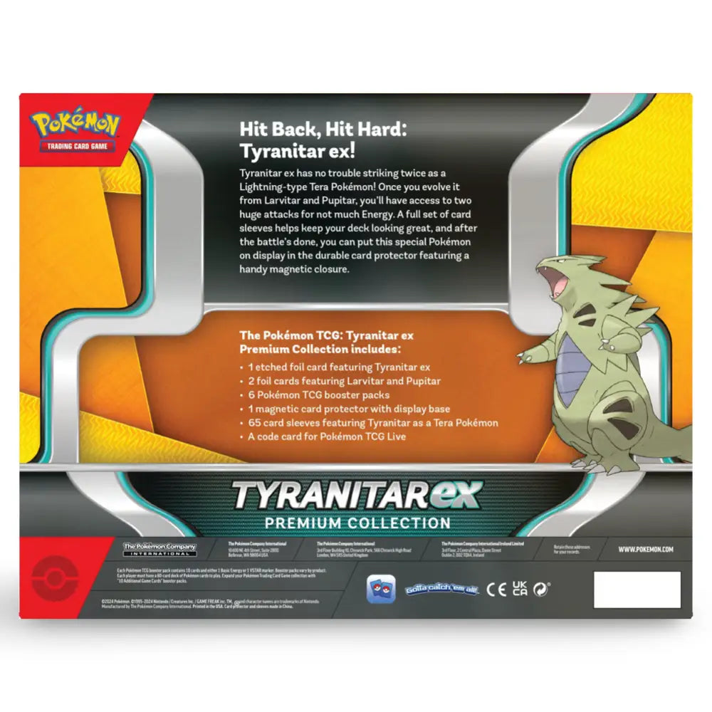 Pokemon Tyranitar ex Premium Collection CardsRfun