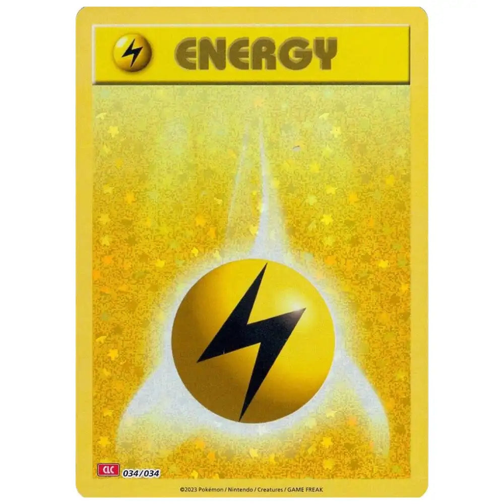 Basis Elektro Energie - 034/034 - Trading Card Game Classic (CL) CardsRfun