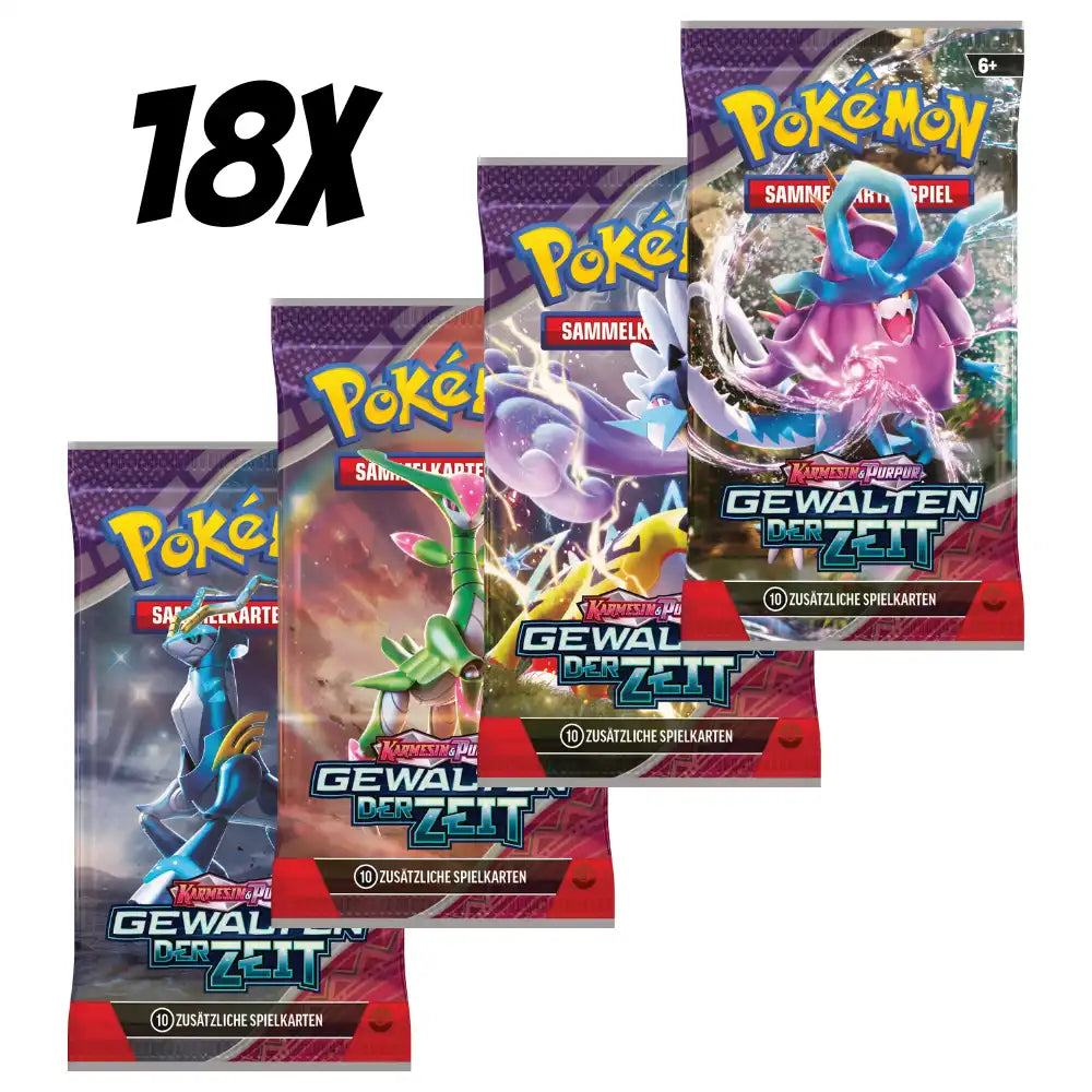 Pokemon Gewalten der Zeit - Booster Display CardsRfun