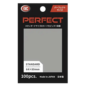 KMC - Perfect Size Sleeve (100) New Look CardsRfun