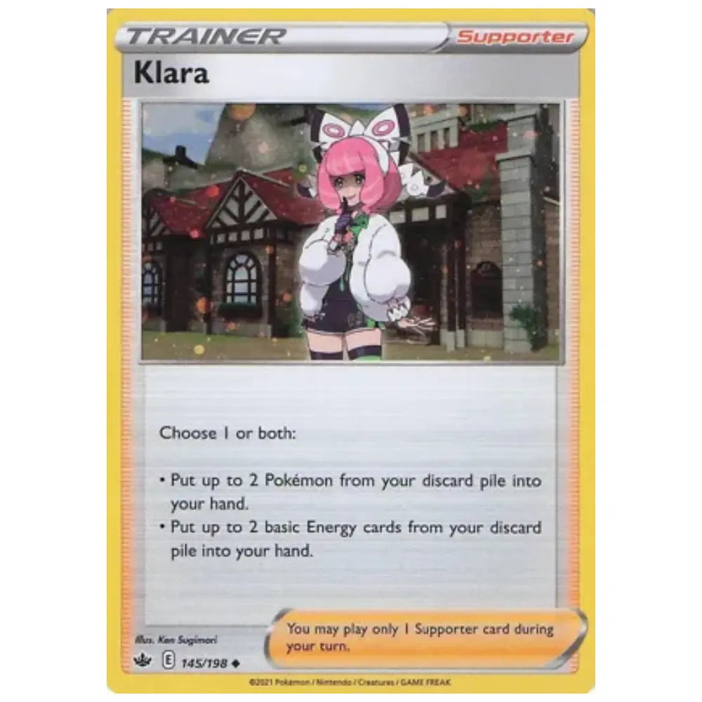 Klara - CRE 145/198 - Cosmic Holo Pokemon CardsRfun