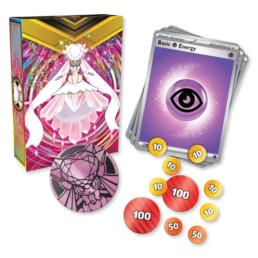 Pokemon Mega Battle Deck -Mega Gengar/ Mega Diancie CardsRfun