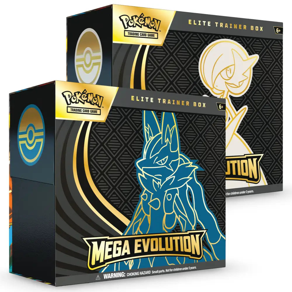 Pokemon Mega Evolution - Elite Trainer Box Mega Lucario Mega Gardevoir CardsRfun