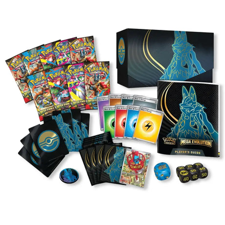 Pokemon Mega Evolution - Elite Trainer Box Mega Lucario Mega Gardevoir CardsRfun