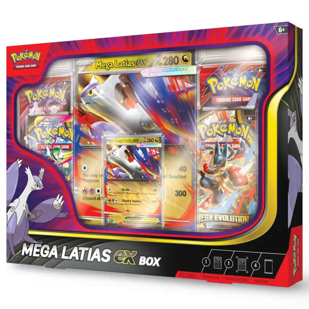 Pokemon Mega Latias ex Box CardsRfun