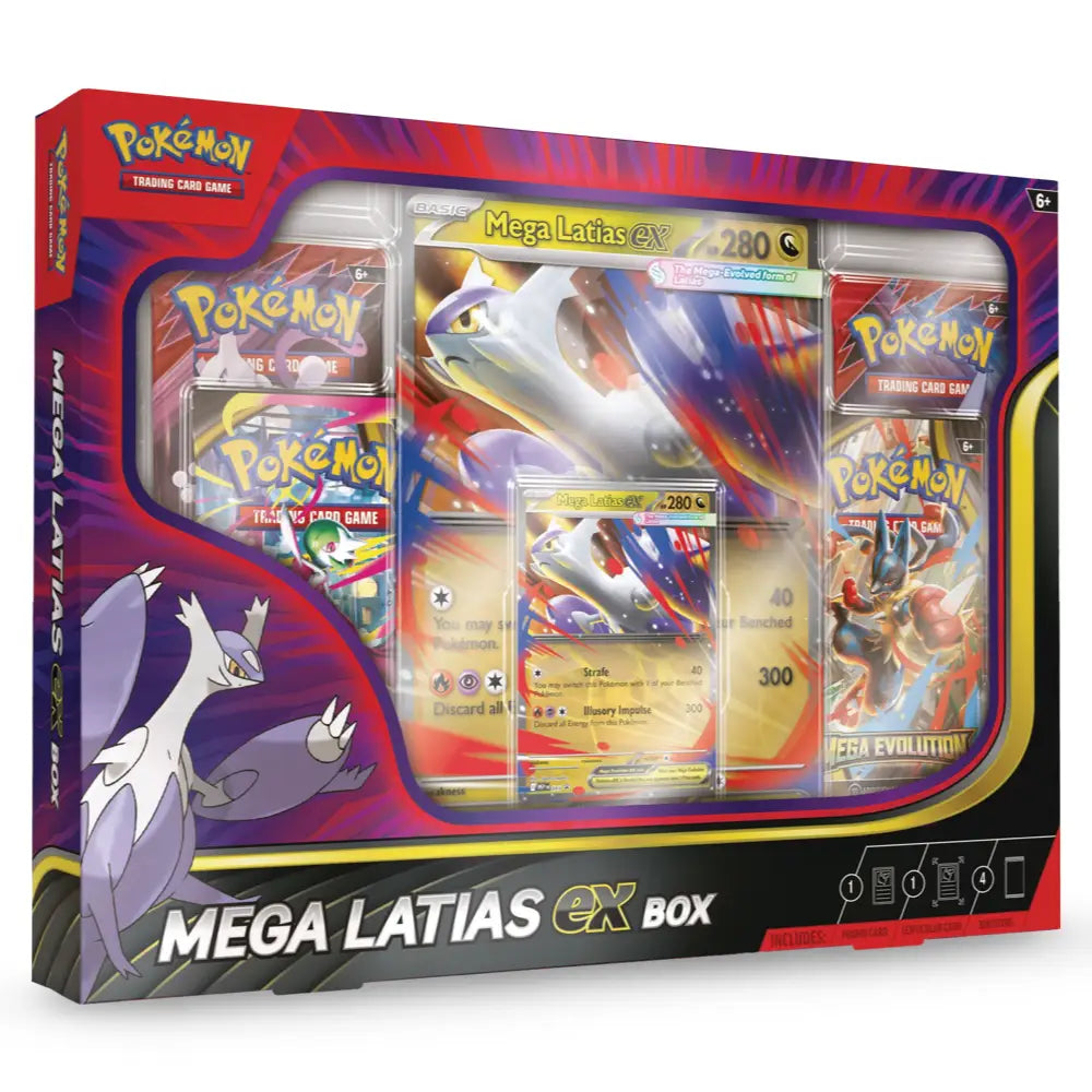 Pokemon Mega Latias ex Box CardsRfun