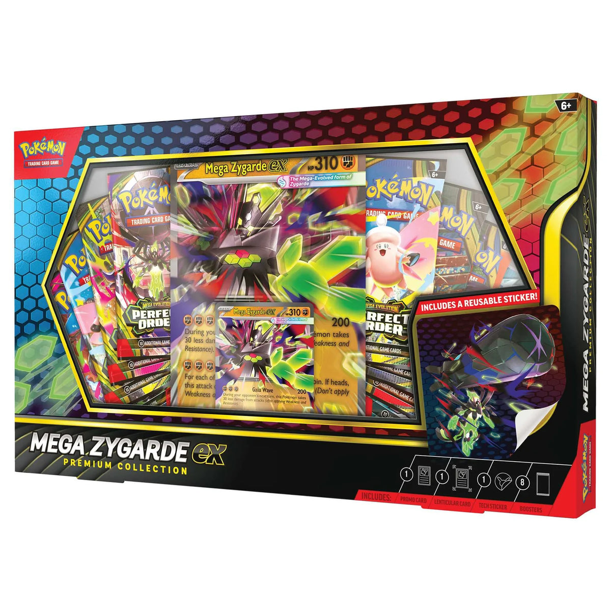 Pokemon Mega Zygarde ex Premium Collection zweite Frontansicht – bei CardsRfun