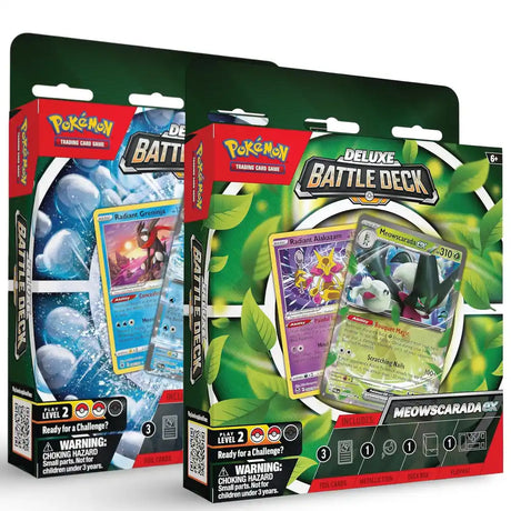 Pokemon Deluxe Battle Deck - Meowscarada ex / Quaquaval ex CardsRfun