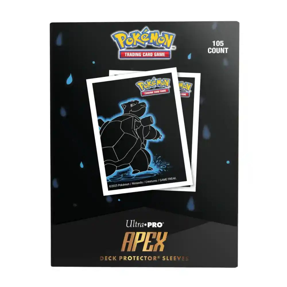 Ultra Pro Neon Kanto Blastoise APEX Deck Protector Sleeves (105 Stück) CardsRfun