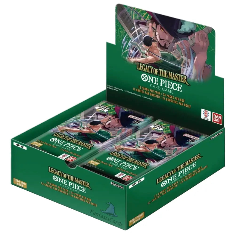 One Piece Card Game -Legacy of the Master Booster Display (OP12) CardsRfun