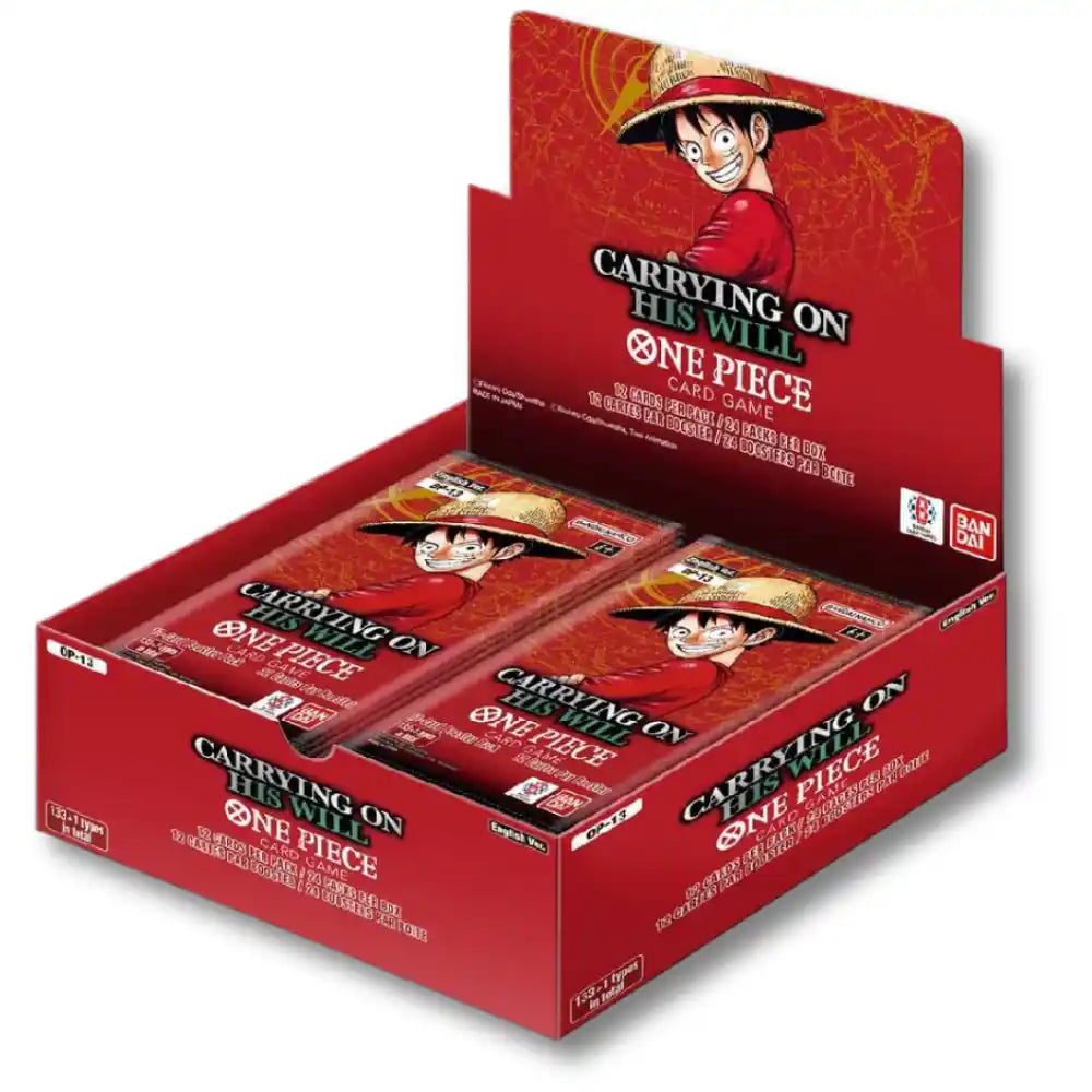 One Piece Card Game - Carrying on his Will Booster Display (OP13) CardsRfun