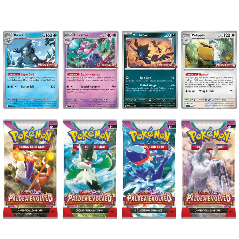 Pokemon Paldea Evolved - Build & Battle Kit CardsRfun