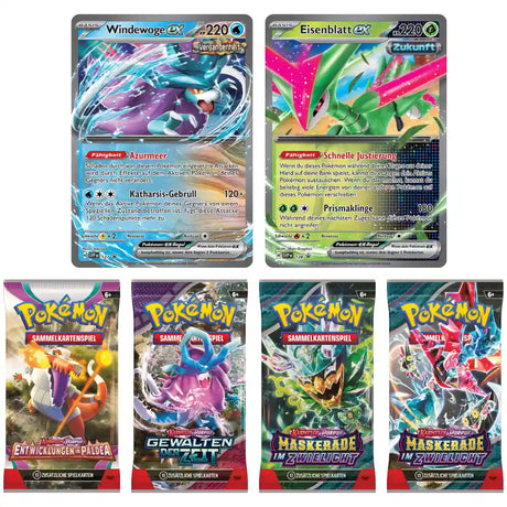 Pokemon Paradoxclash Tin (DE) CardsRfun
