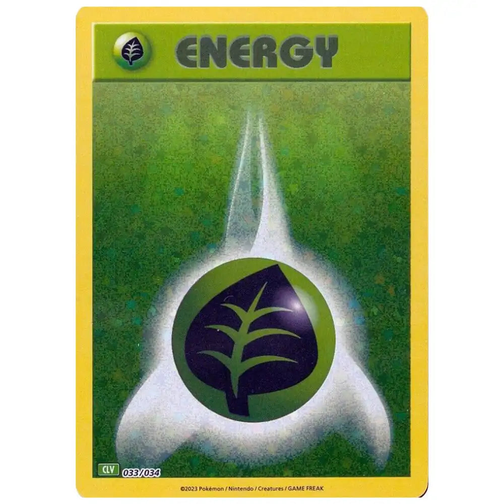 Basis Pflanzen Energie - 033/034 - Trading Card Game Classic (CL) CardsRfun