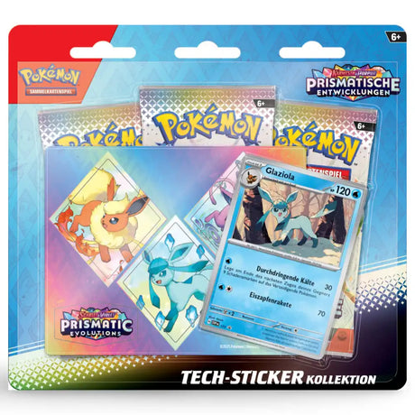 Pokemon Prismatische Entwicklungen Tech Sticker Kollektion CardsRfun