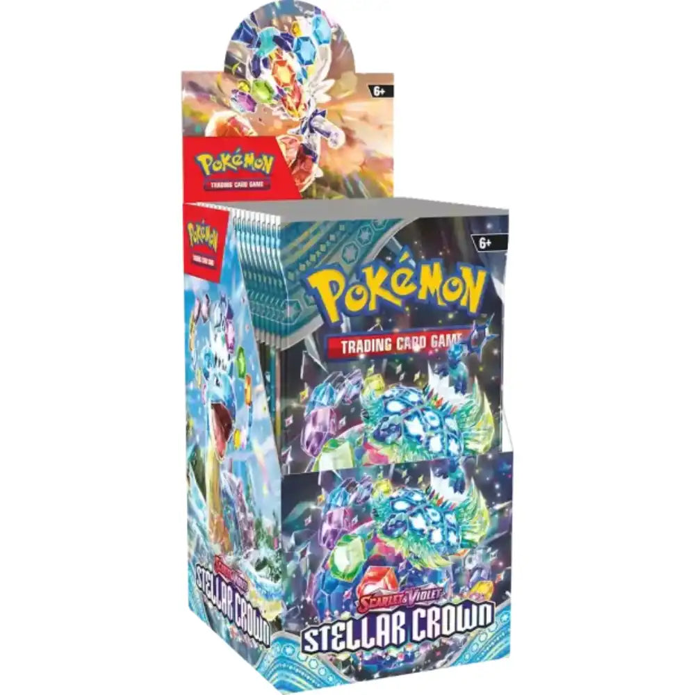 Pokemon Stellar Crown - Booster Display (18 Stück) CardsRfun
