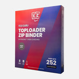 TCG Guru 9-Pocket Toploader Zip Binder Xenon Gray – Verpackung – bei CardsRfun
