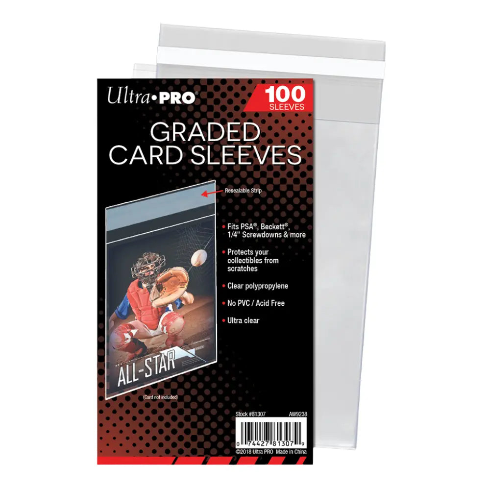 Ultra Pro Graded Card Sleeves Resealable (100 Stück) CardsRfun