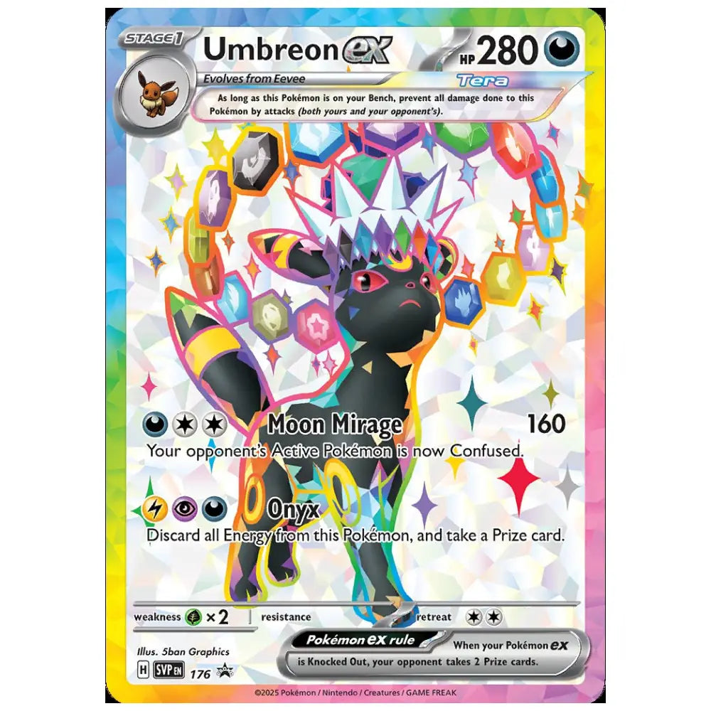 Umbreon ex - SVP 176 - Fullart Promo CardsRfun