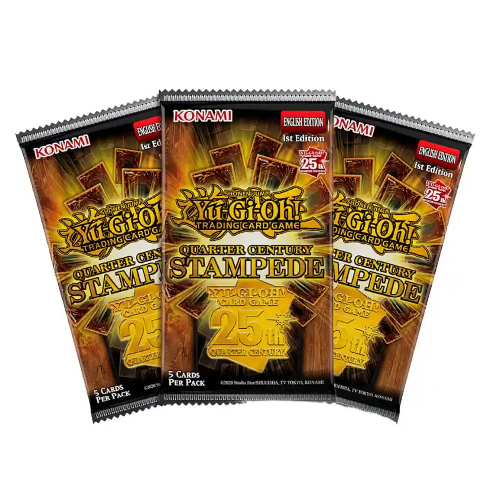 Yu-Gi-Oh! Quarter Century Stampede - Booster Display (EN) CardsRfun