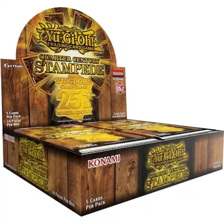 Yu-Gi-Oh! Quarter Century Stampede - Booster Display (EN) CardsRfun