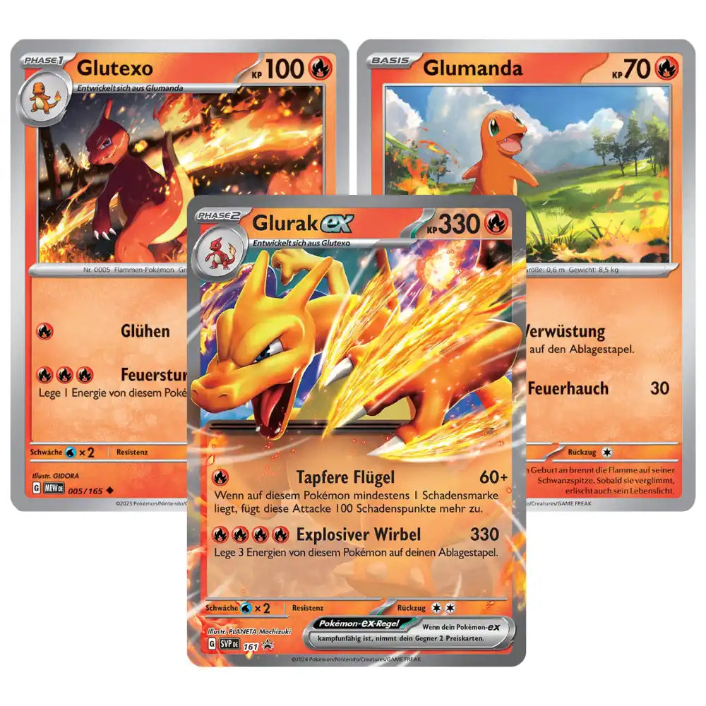Pokemon Glurak ex Super Premium Kollektion CardsRfun