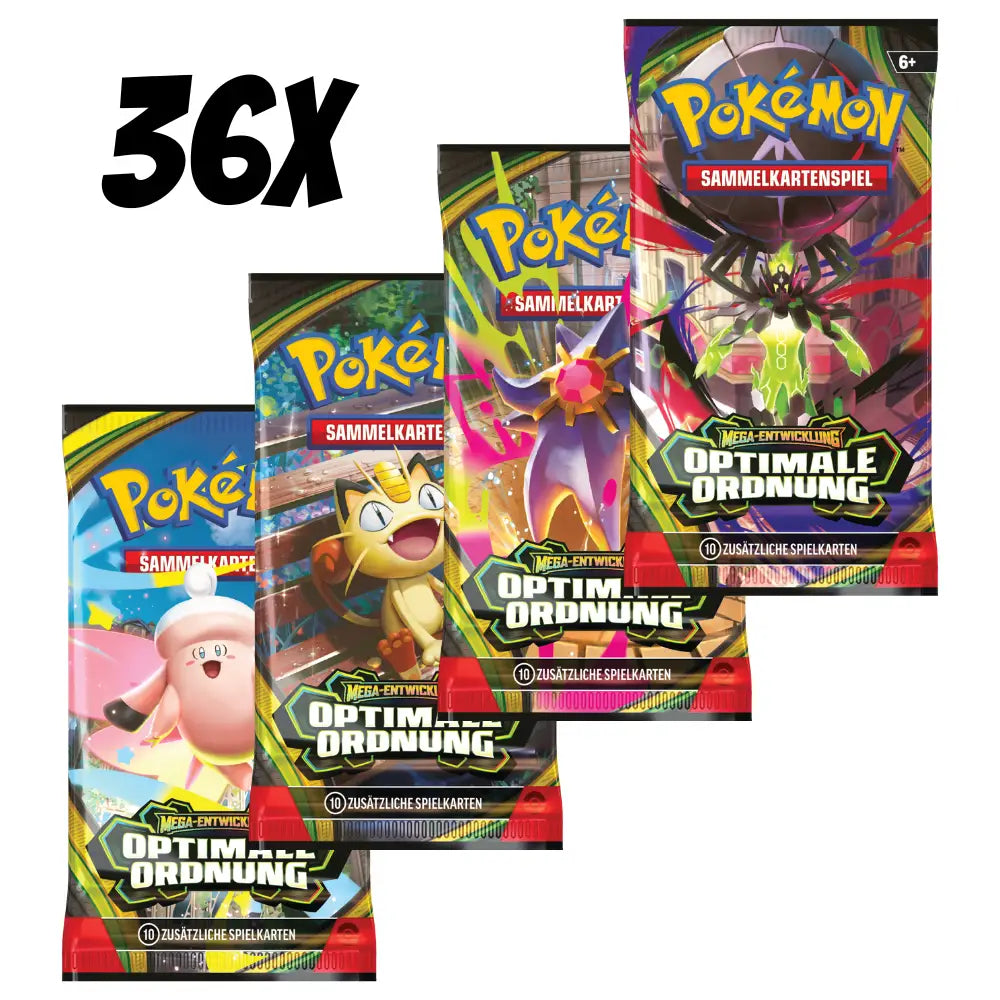 Pokemon Optimale Ordnung - Booster Display (DE) CardsRfun
