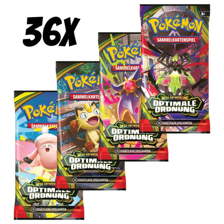 Pokemon Optimale Ordnung - Booster Display (DE) CardsRfun