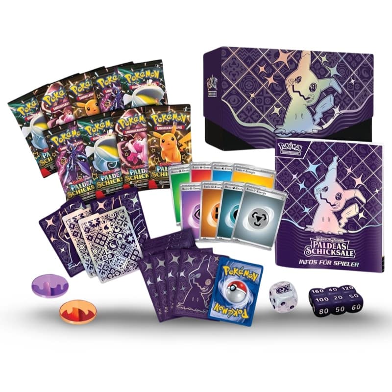Pokemon Paldeas Schicksale - Top Trainer Box
